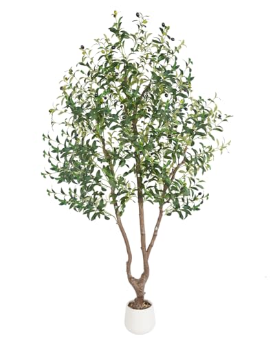 6FT Artificial Olive Tree with Pot