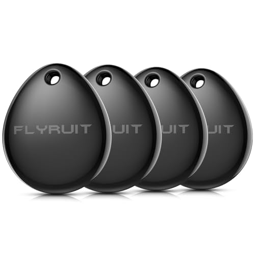 4 Pack Bluetooth Key Finder Tags for Apple Find My