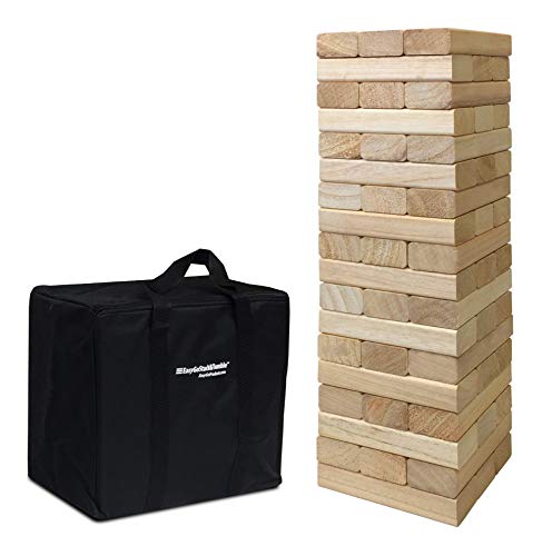 54 Piece Wooden Stacking Tumble Tower Game