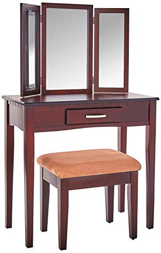 2 Piece Vanity Stool Set for Home Furnishing
