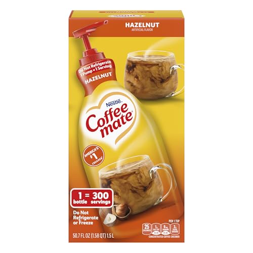 50.7 oz Coffee Mate Hazelnut Liquid Coffee Creamer