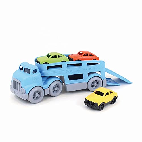 Green Toys Car Carrier Toy Vehicle, Dishwasher Safe