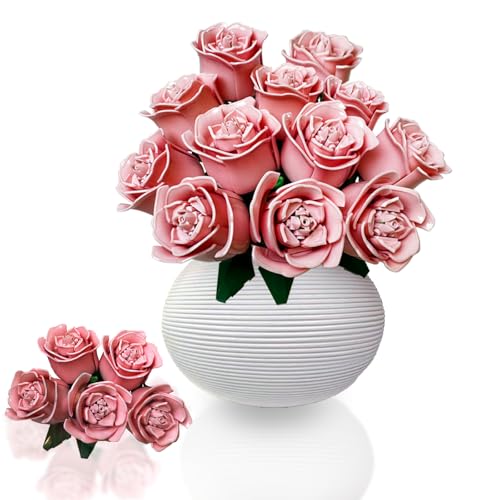 360 Piece Rose Flower Building Block Bouquet Set