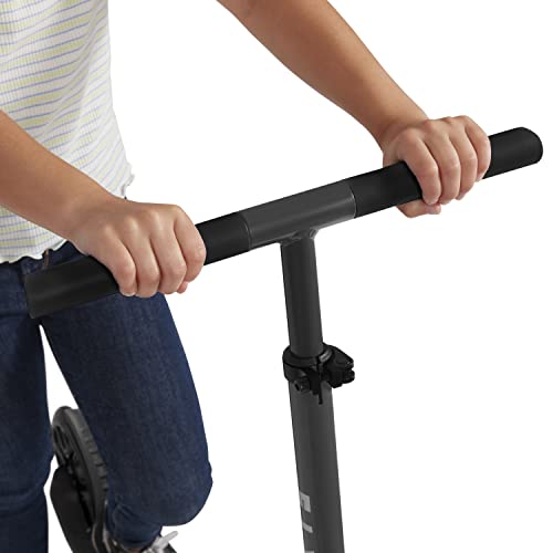 Flyer Kickstart Max, Kick Scooter, Adjustable Handlebars & Foldable, Black Scooter 8+ Years, and up to 220 lbs