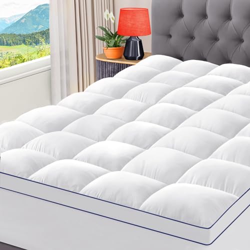 King Cooling Pillow Top Mattress Topper