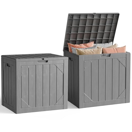 30 Gallon Outdoor Waterproof Deck Storage Box