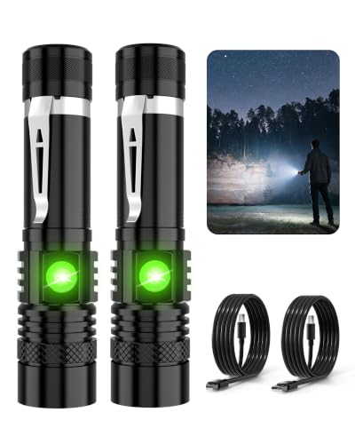 Rechargeable 2000 Lumen LED Tactical Flashlight