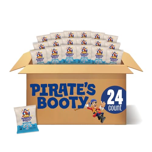 24 Count Pirate's Booty Aged White Cheddar Puffs (OU-D)