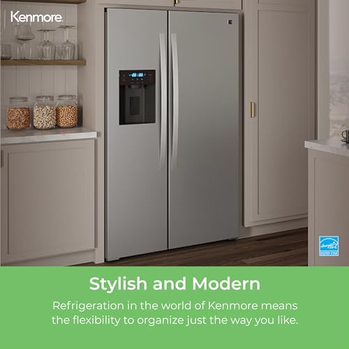 Kenmore 36" Side-by-Side Refrigerator with Freezer - Accela Chill