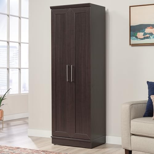 Sauder Kitchen Pantry Storage Cabinet with Shelves