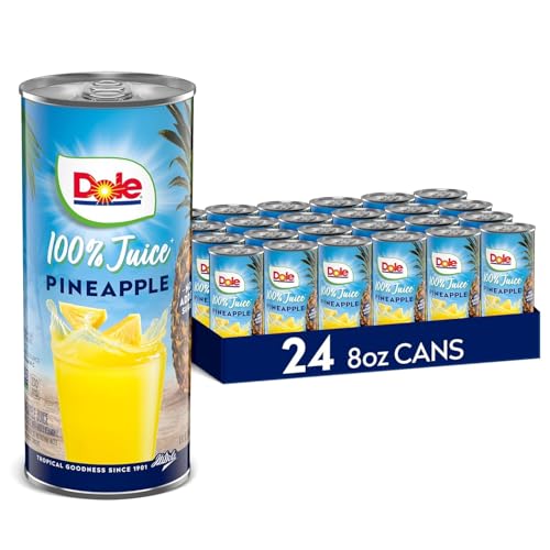 24 Pack Dole 100% Pineapple Juice 8 fl oz (OU-Parve)