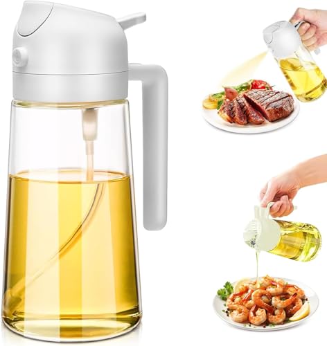 16oz Glass Olive Oil Sprayer Dispenser