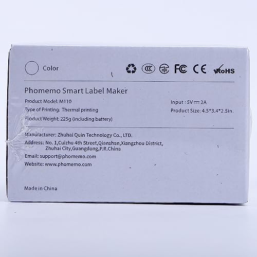 Phomemo M110 Bluetooth Label Maker for Small Business