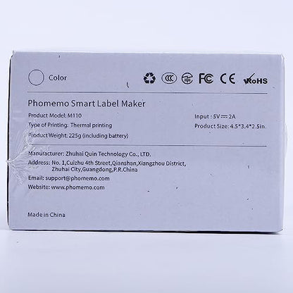 Phomemo M110 Bluetooth Label Maker for Small Business