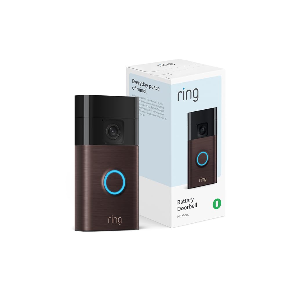 Ring Video Doorbell with Two-Way Talk & Alerts