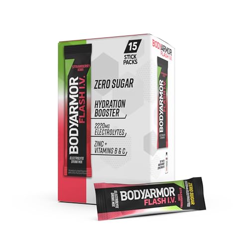 15 Pack BODYARMOR Electrolyte Drink Mix Zero Sugar