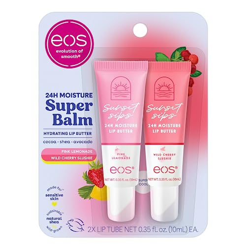 2 Pack eos 24H Moisture Lip Balm Treatment