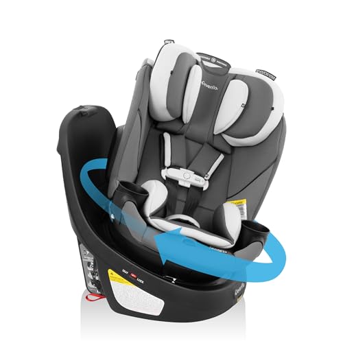 Evenflo Revolve360 Slim 2-in-1 Rotational Car Seat