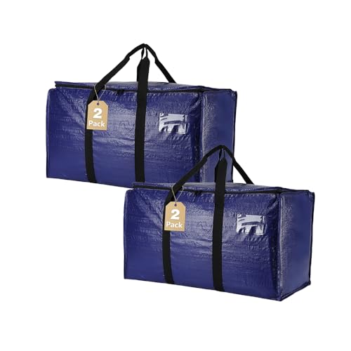 2 Pack Heavy Duty Moving Storage Bags