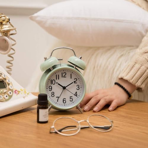 Loud Silent Alarm Clock for Heavy Sleepers