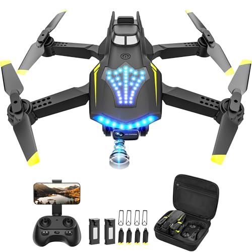 Flymevac Dual 720p HD Camera Drone for Kids