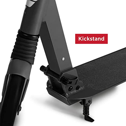 Flyer Kickstart Max, Kick Scooter, Adjustable Handlebars & Foldable, Black Scooter 8+ Years, and up to 220 lbs
