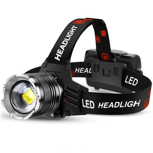 Rechargeable High Lumen Waterproof LED Headlamp