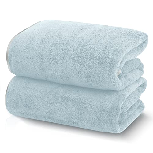 2 Pack Quick Dry Microfiber Bath Towels