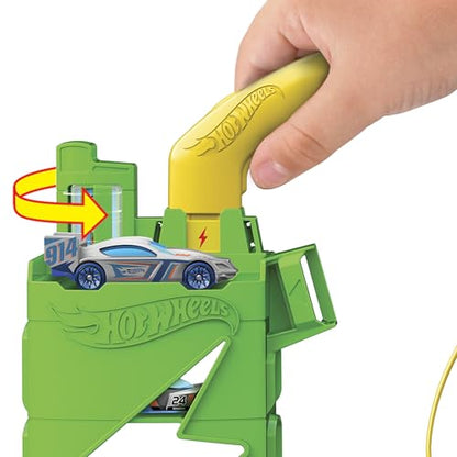 Hot Wheels City Fuel Station Playset with Charger