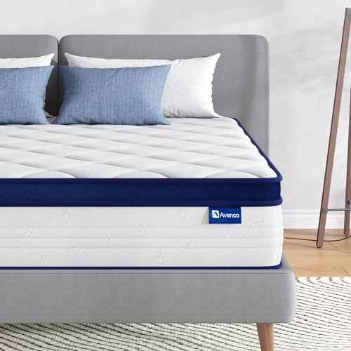 Avenco 12 Inch Queen Hybrid Mattress in a Box