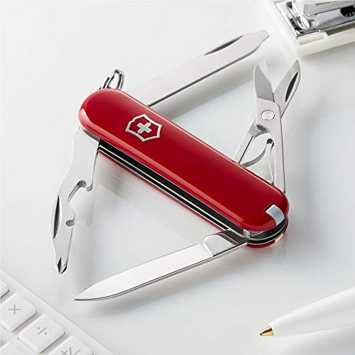Victorinox Swiss Army Rambler Pocket Knife, Red