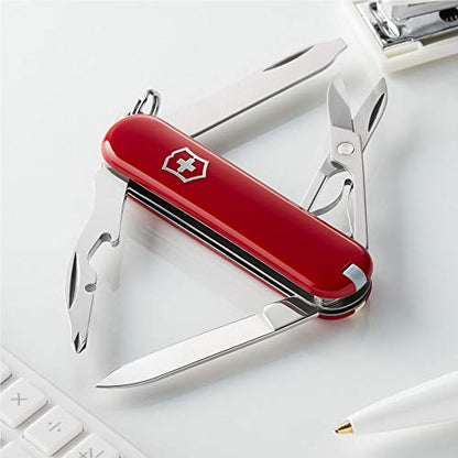 Victorinox Swiss Army Rambler Pocket Knife, Red