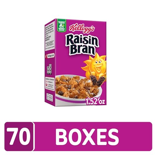 Kellogg's Raisin Bran Original Cereal, 70 Count