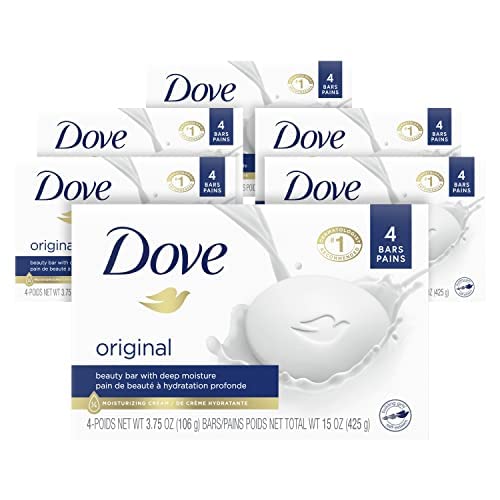 24 Count Dove Moisturizing Beauty Bar Soap