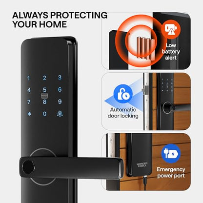 Smart Lock with WiFi Camera - WONDER FAMILY