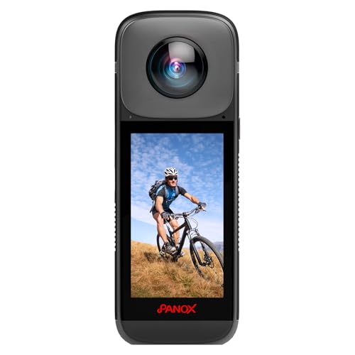 PANOX 5.7K 360 Motorcycle Action Camera