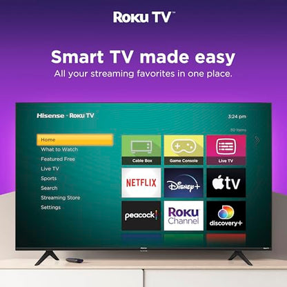 Hisense 85-Inch 4K Smart Roku TV with HDR