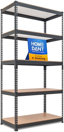 Heavy Duty 5-Tier Metal Garage Storage Shelving