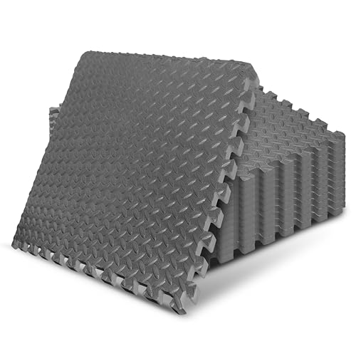 48 Sq Ft EVA Interlocking Foam Floor Tiles