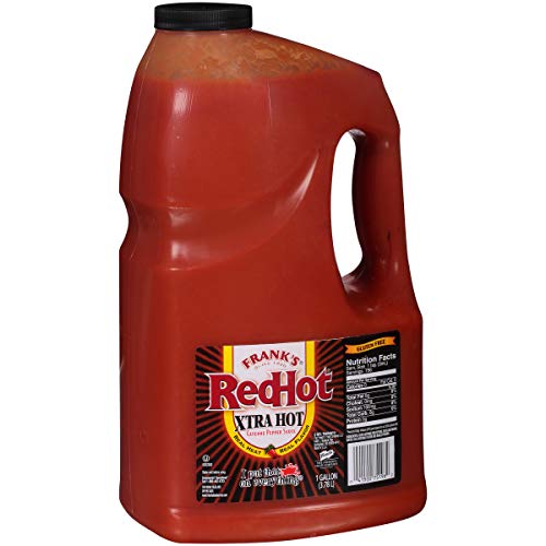 1 Gallon Frank's RedHot Xtra Hot Cayenne Sauce