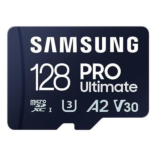 SAMSUNG 128GB microSD Card for 4K UHD Devices