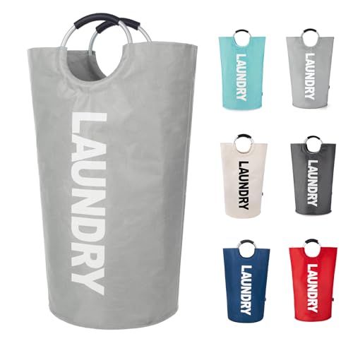 100L Collapsible Waterproof Laundry Hamper with Handles