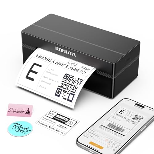 Rongta Bluetooth Wireless 4x6 Shipping Label Printer
