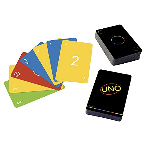 Mattel Games UNO Minimalista Card Game for Adults & Teens Unique Collectible Gift Featuring Designer Graphics by Warleson Oliviera