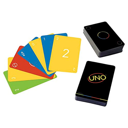 Mattel Games UNO Minimalista Card Game for Adults & Teens Unique Collectible Gift Featuring Designer Graphics by Warleson Oliviera