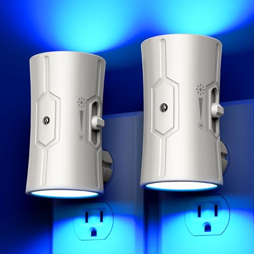 2 Pack LED Plug-In Adjustable Night Lights