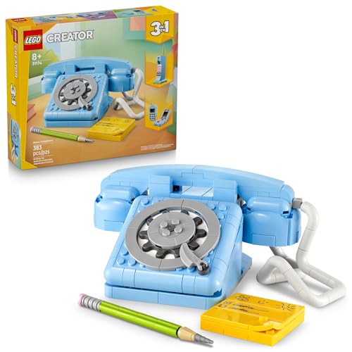 LEGO Creator 3-in-1 Retro Telephone Building Set