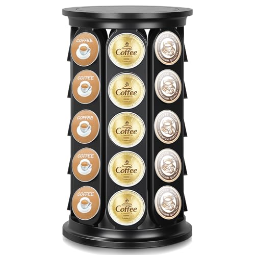 40 Pod Rotating Coffee Pod Holder Carousel
