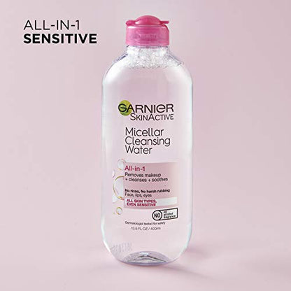 Garnier Micellar Water Makeup Remover for Sensitive Skin