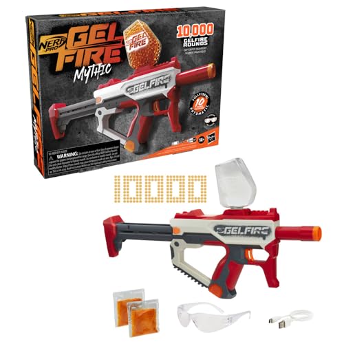 Nerf Pro Gelfire Mythic Full Auto Blaster 10,000 Rounds